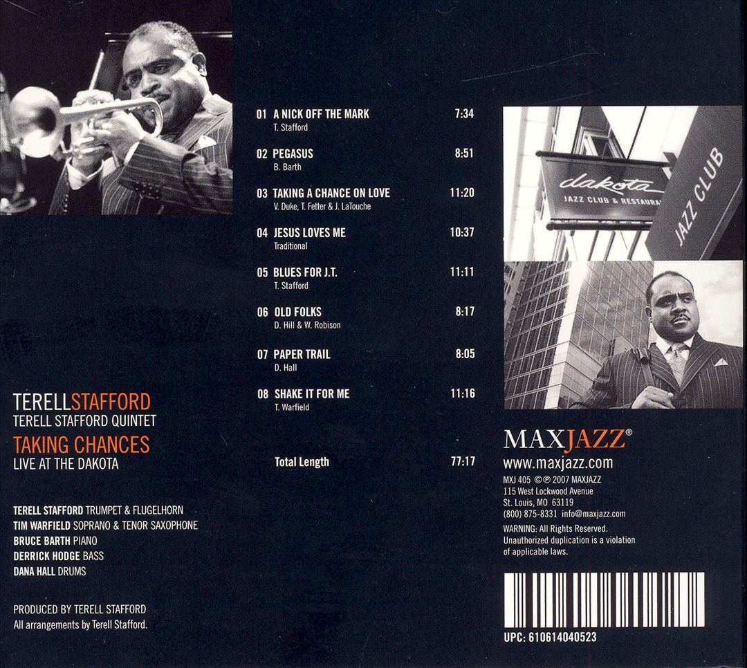 Taking Chances: Live at the Dakota cover art