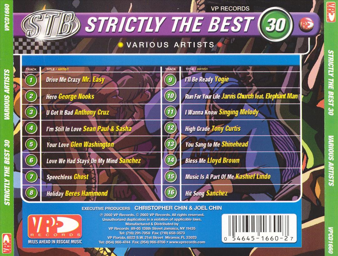 Strictly the Best, Vol. 30 cover art