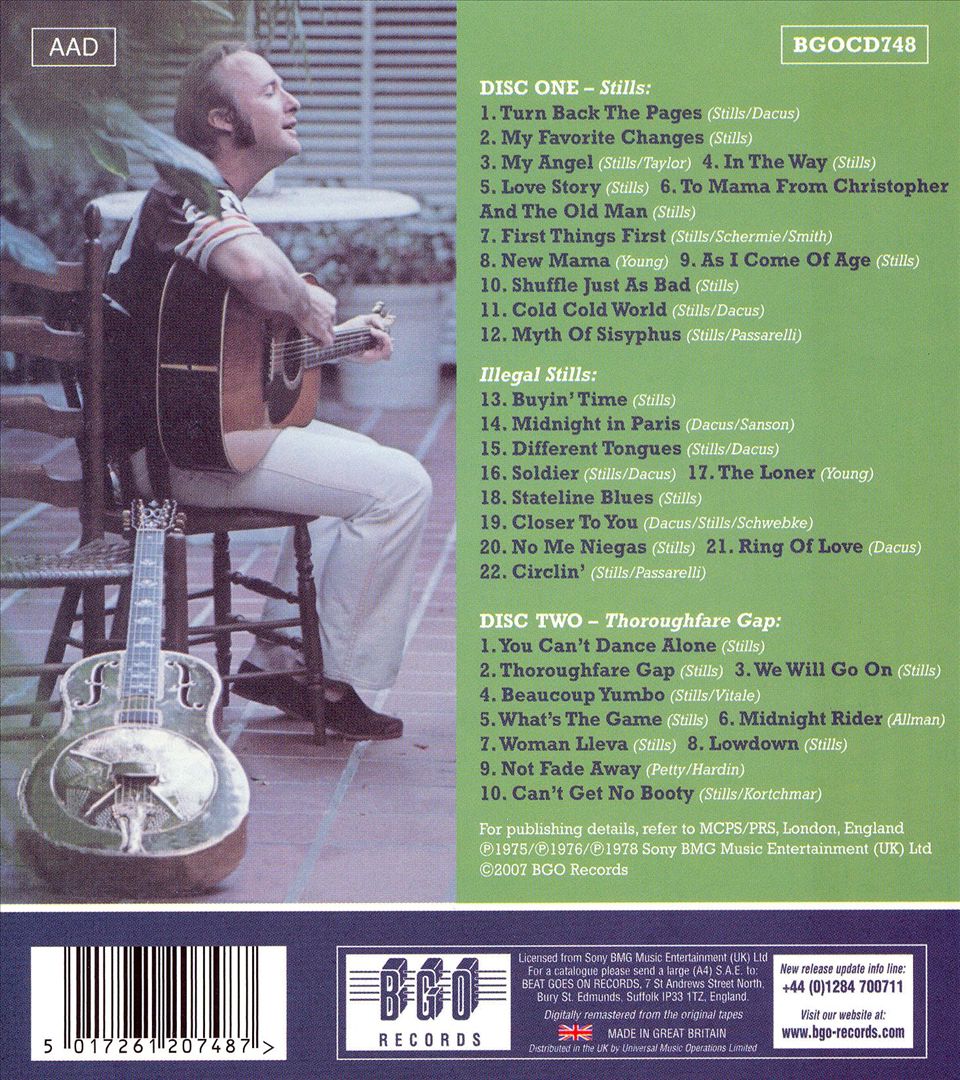 Stills/Illegal Stills/Thoroughfare Gap cover art
