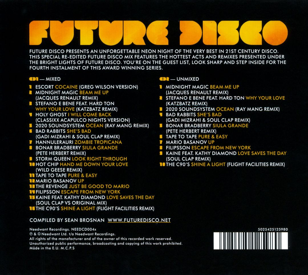 Future Disco, Vol. 4: Neon Nights cover art