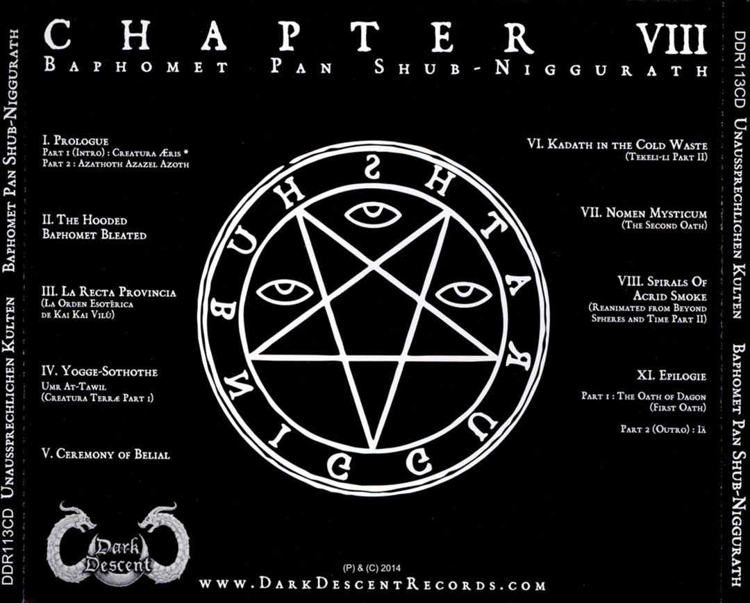 Baphomet Pan Shub-Niggurath cover art