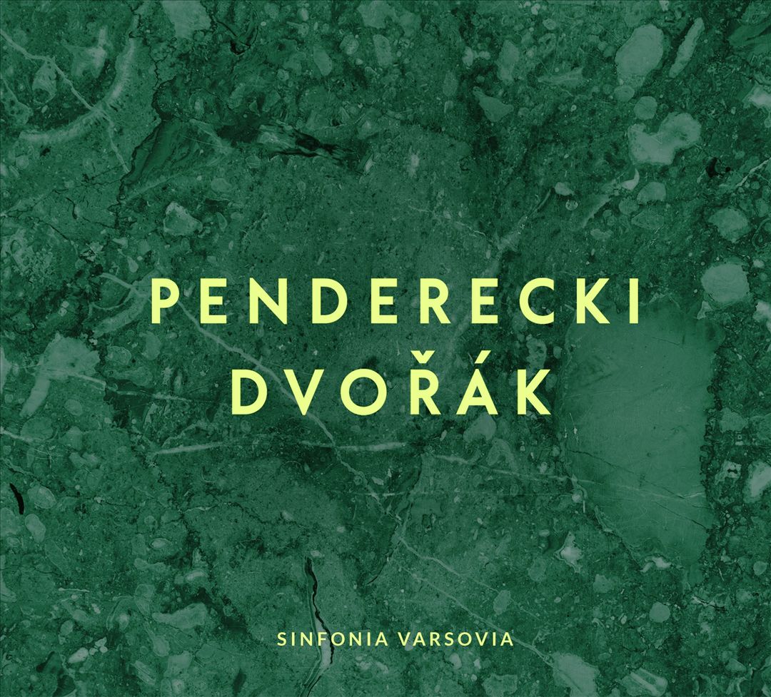 Penderecki, Dvorák cover art