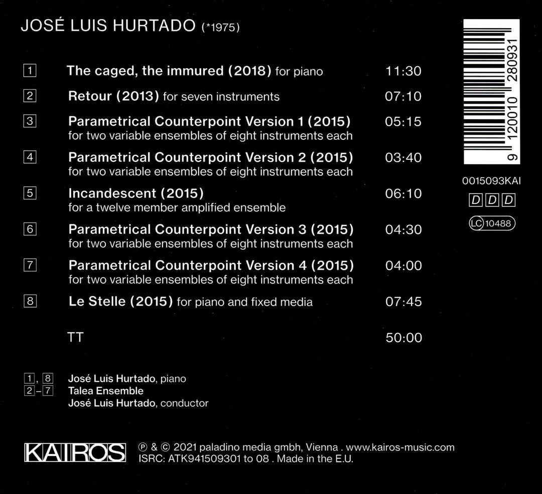 José Luis Hurtado: Parametrical Counterpoint cover art