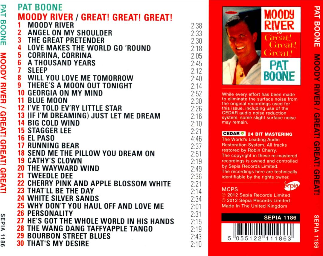 Moody River/Great! Great! Great! cover art