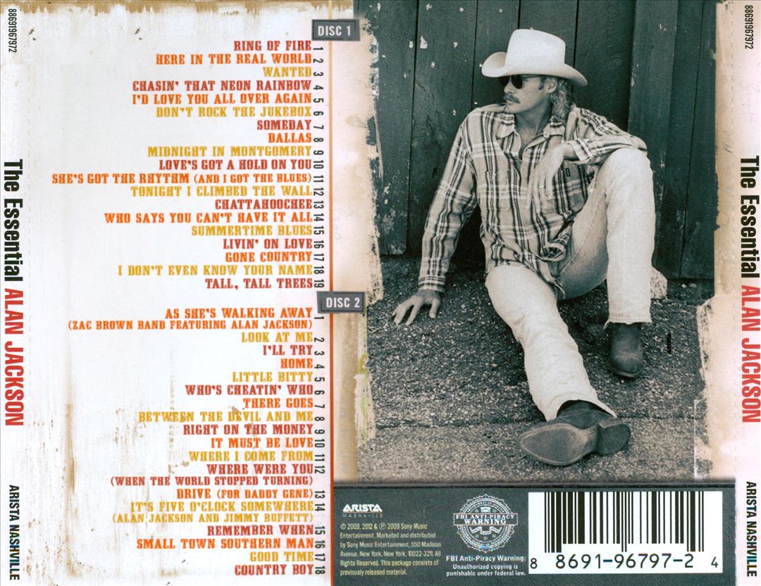 Essential Alan Jackson cover art