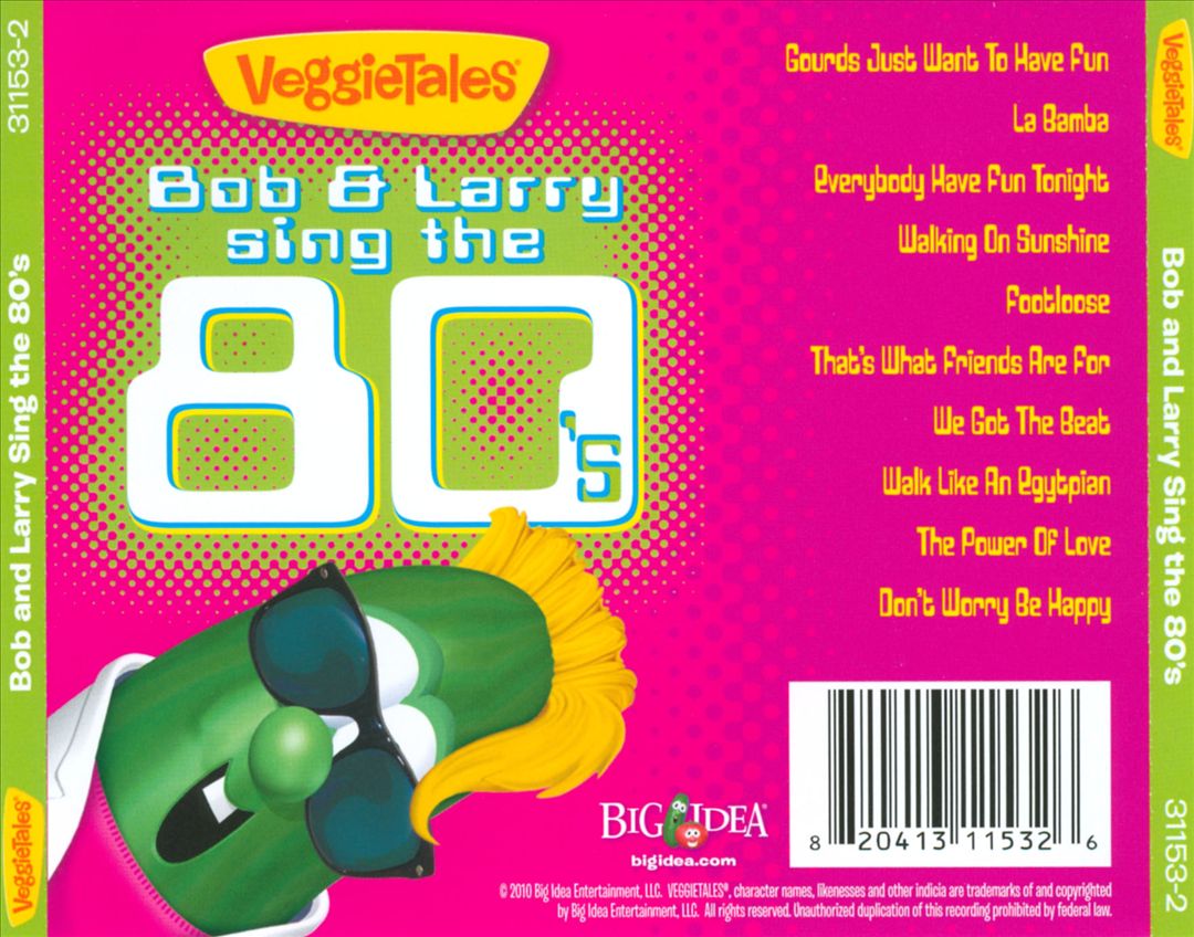 Bob and Larry Sing the 80's cover art
