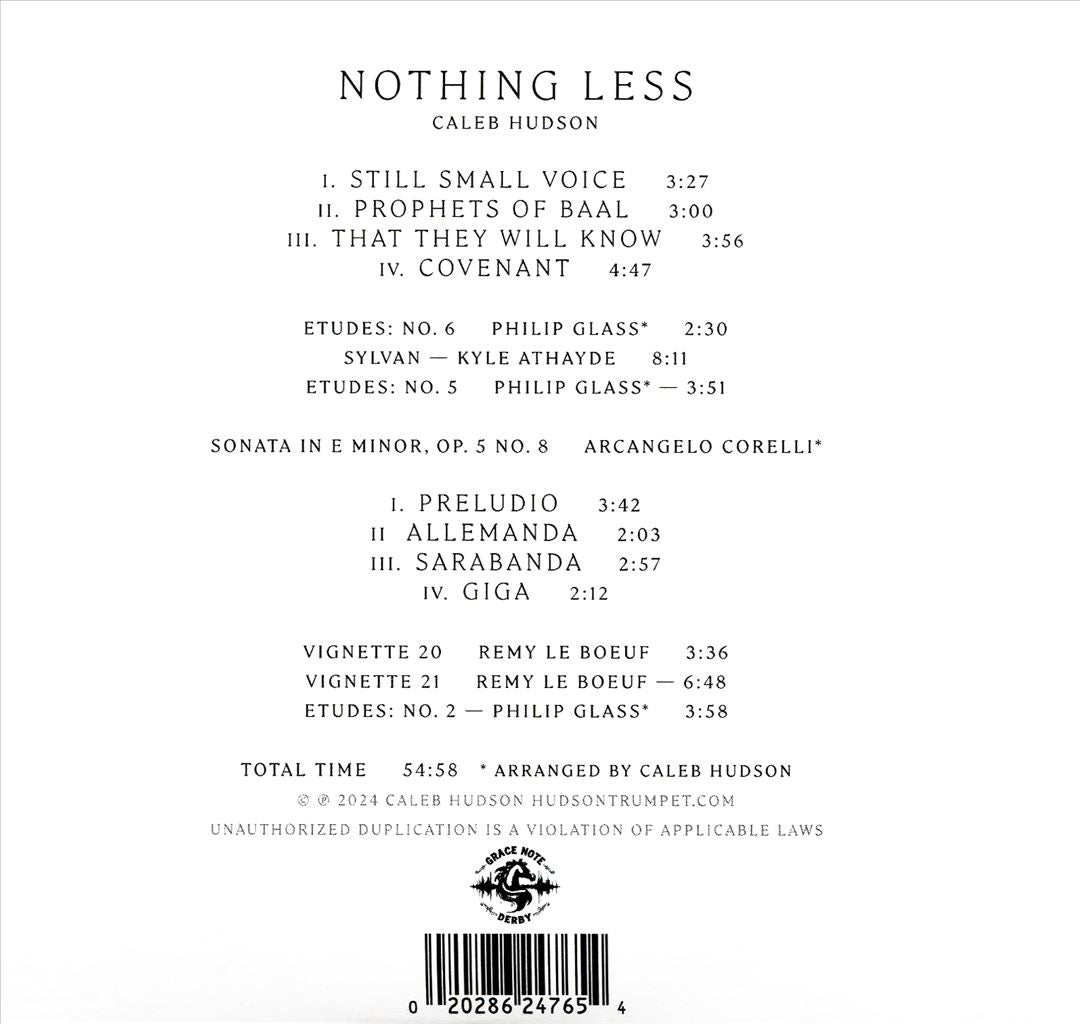 Nothing Less cover art
