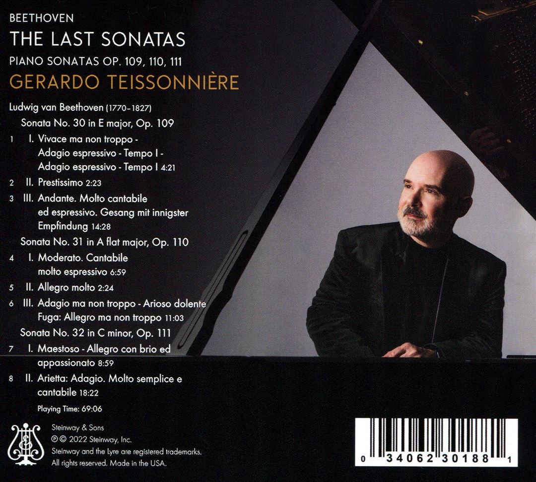 Beethoven: The Last Sonatas - Piano Sonatas Op. 109, 110, 111 cover art