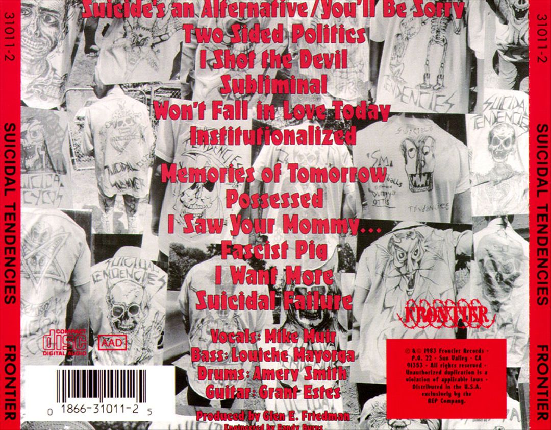 Suicidal Tendencies cover art