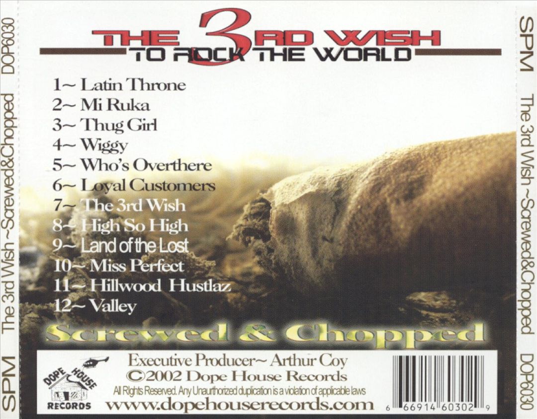 The 3rd Wish To Rock The World (Screwed & Chopped) cover art