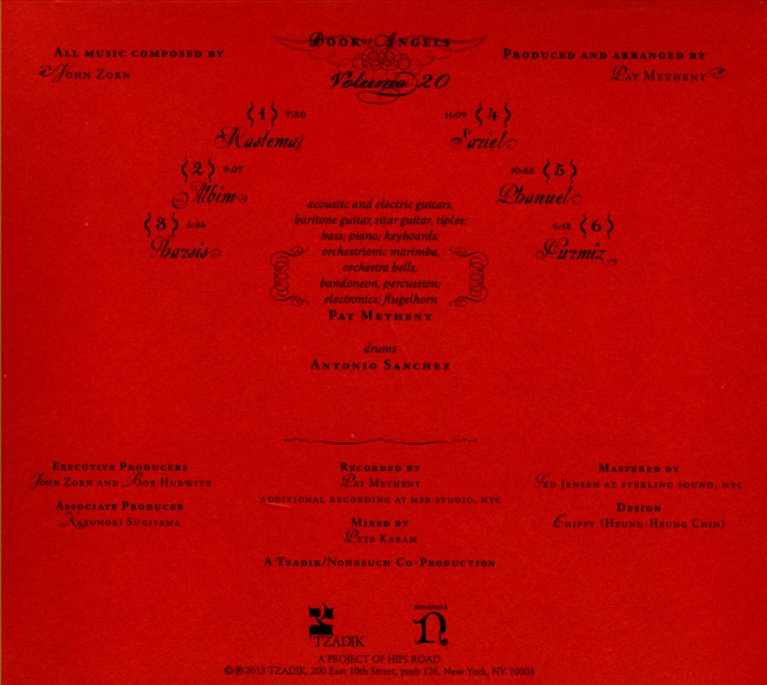 Tap: John Zorn's Book of Angels, Vol. 20 cover art