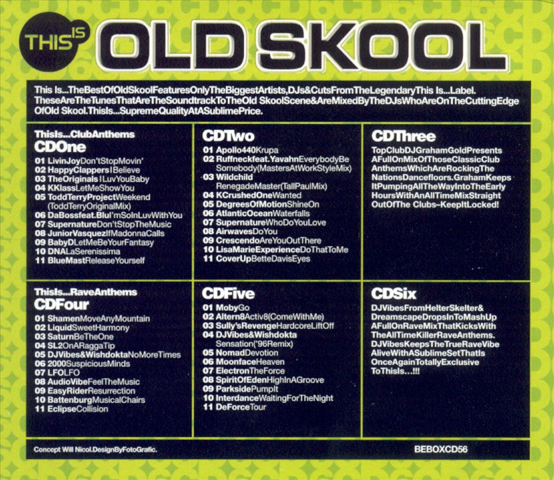 This Is the Best of Old Skool cover art