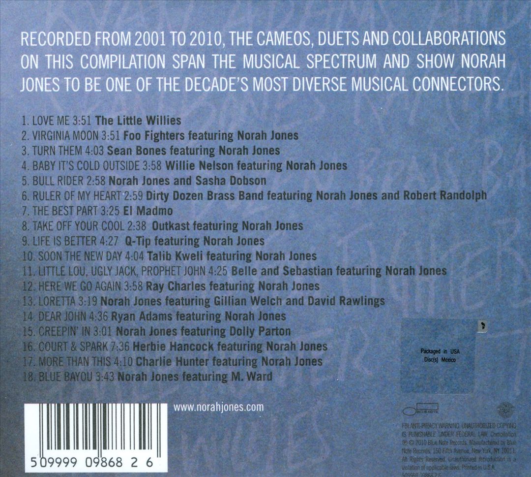 ...Featuring Norah Jones cover art