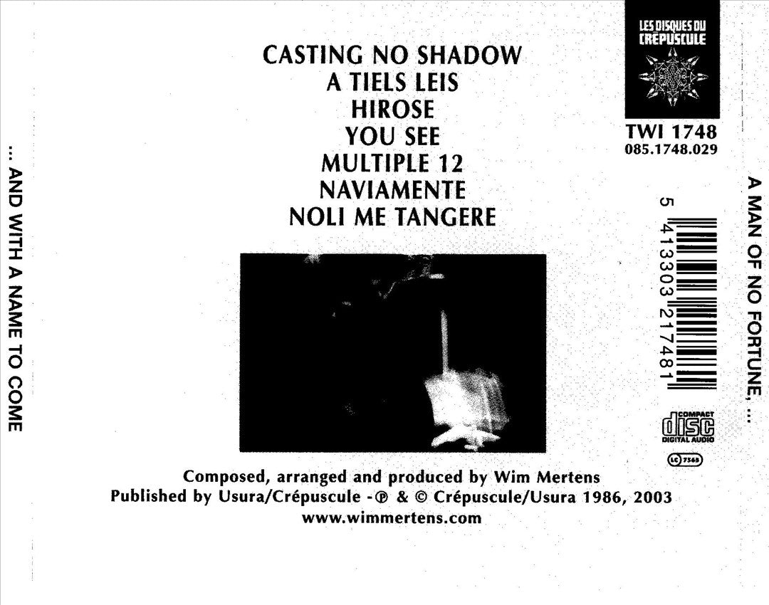 Man of No Fortune, And with a Name to Come cover art