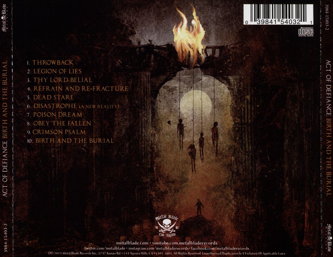 Birth and the Burial cover art