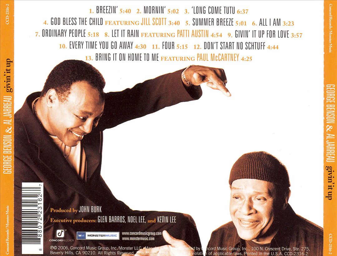 Givin' It Up cover art