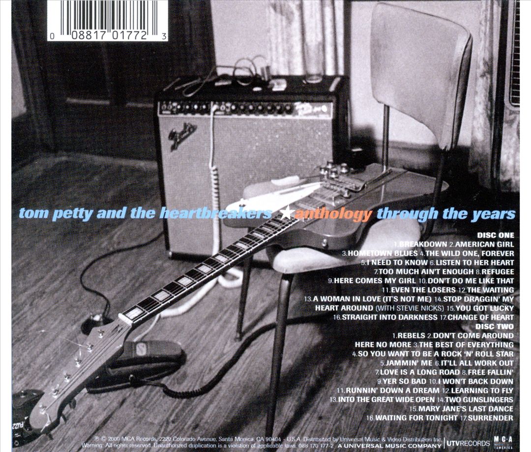 Anthology: Through the Years cover art