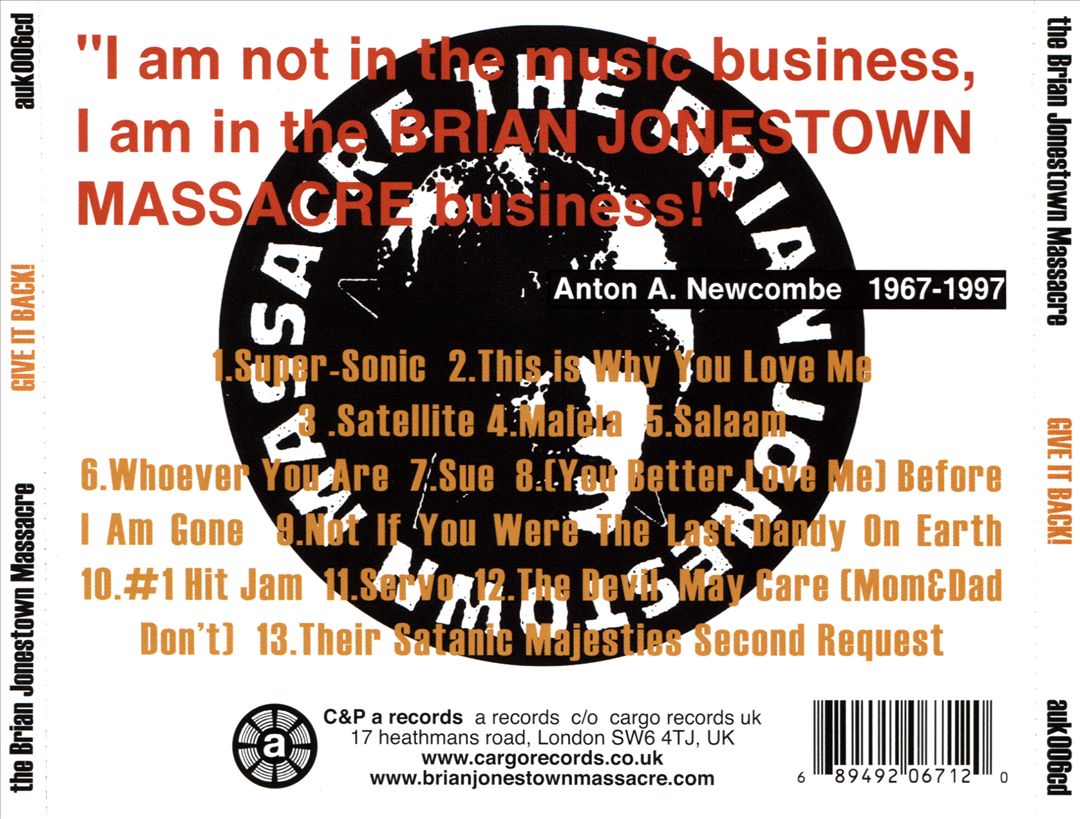 Give It Back! cover art