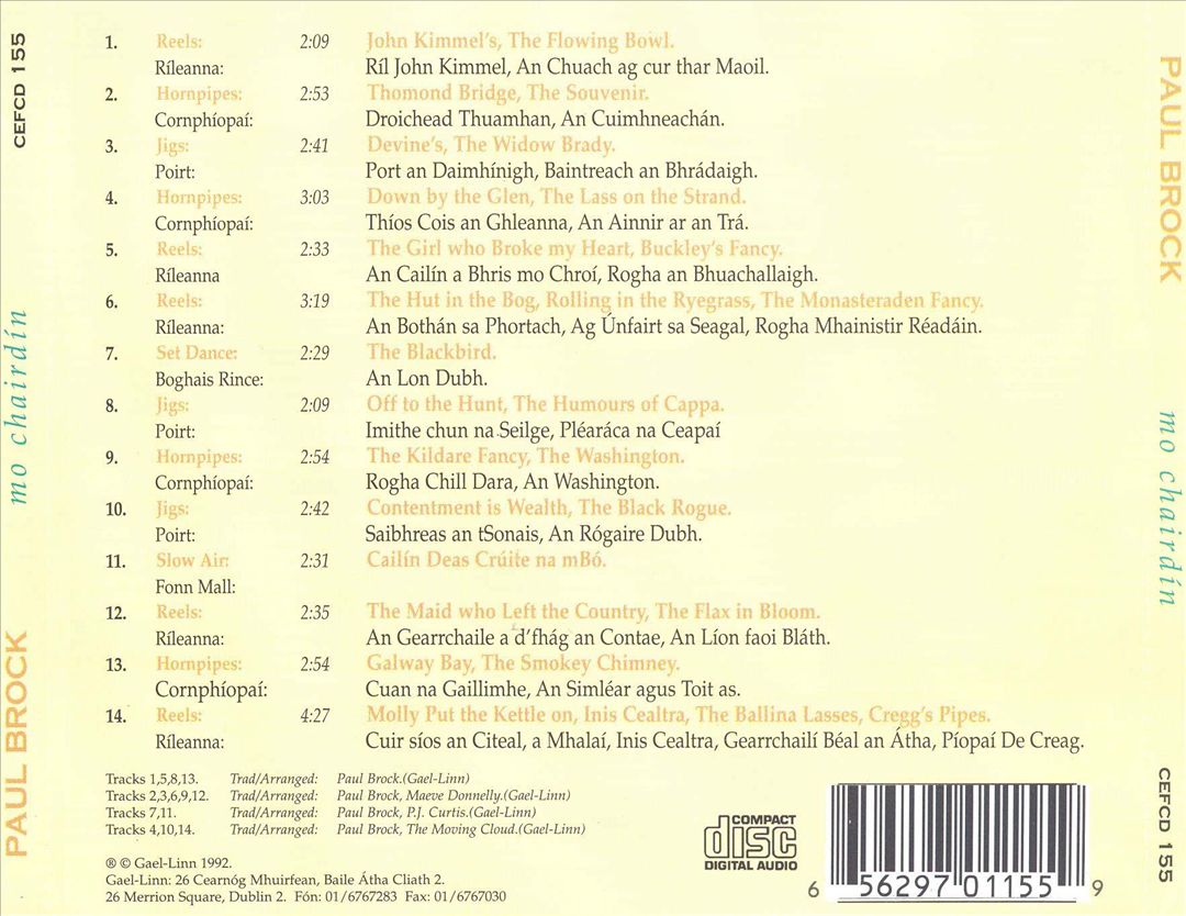 Mo Chairdin cover art