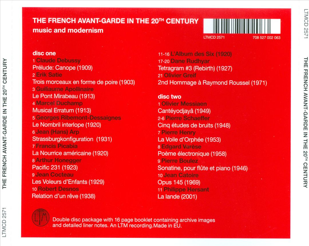 French Avant-Garde in the 20th Century cover art