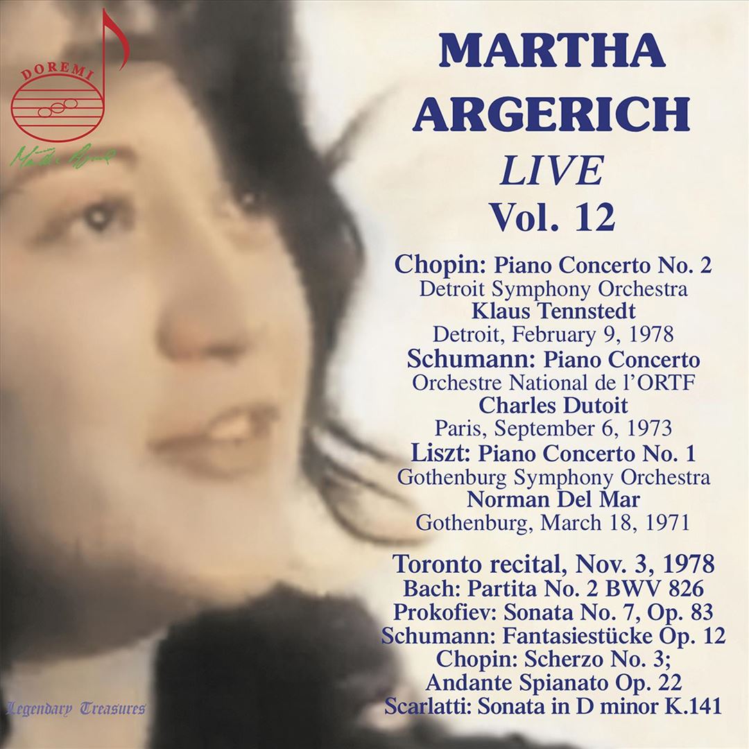 Martha Argerich Live, Vol. 12 cover art