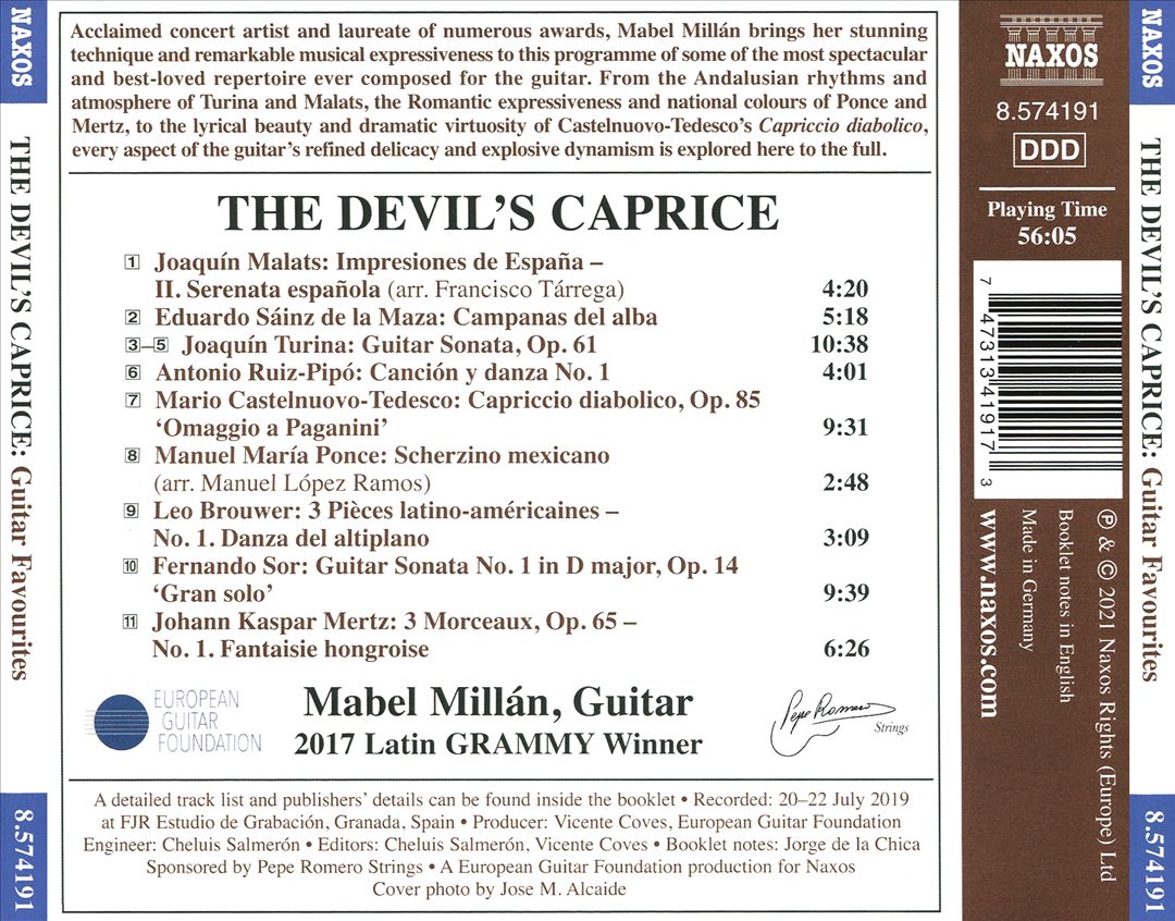 Devil's Caprice: Guitar Favourites cover art