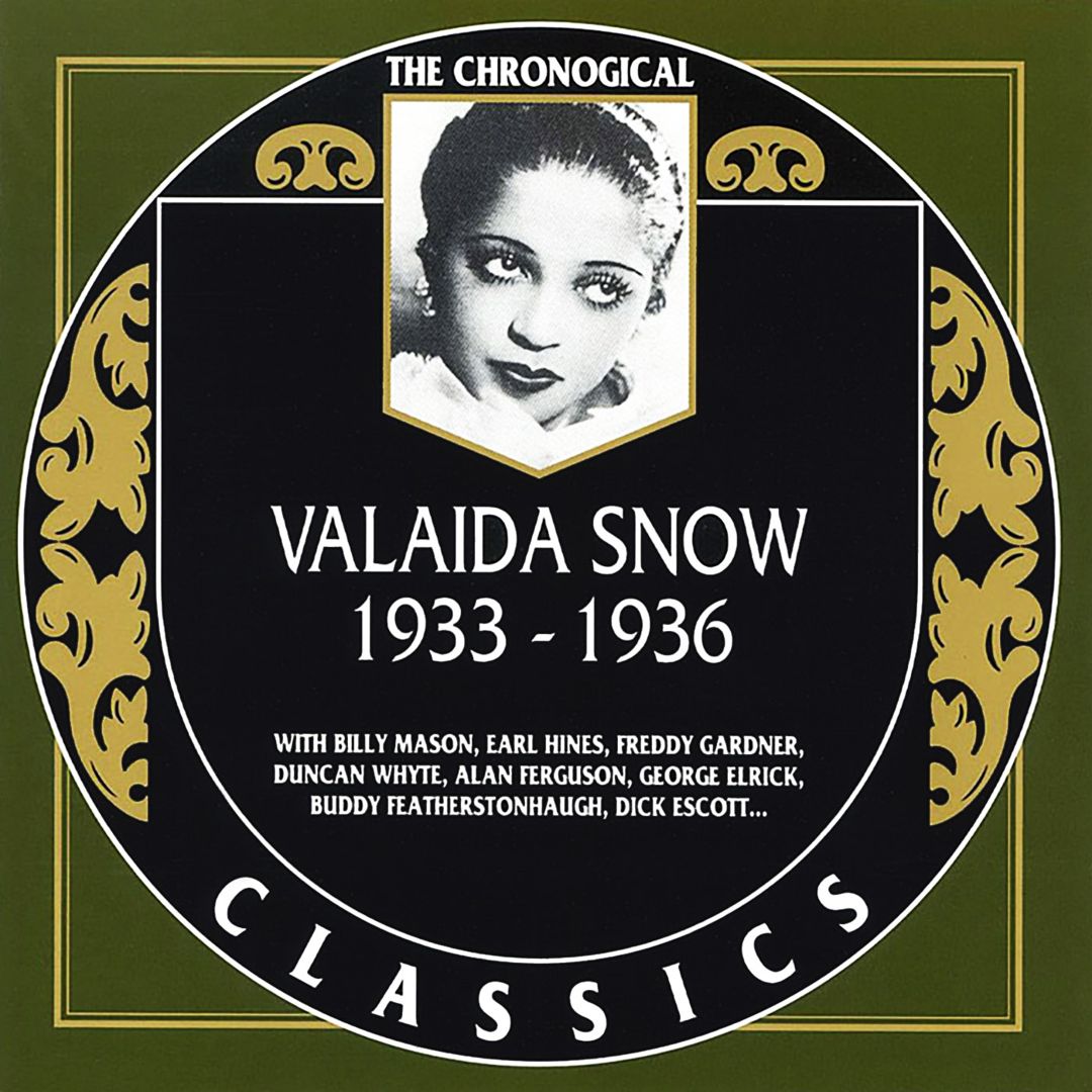 Chronological Valaida Snow 1933-1936 cover art