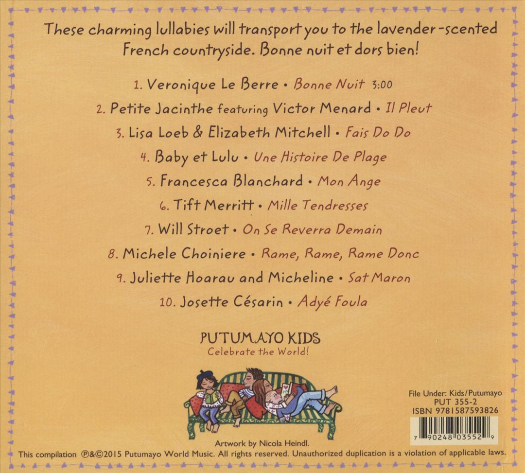 Putumayo Kids Presents French Dreamland cover art