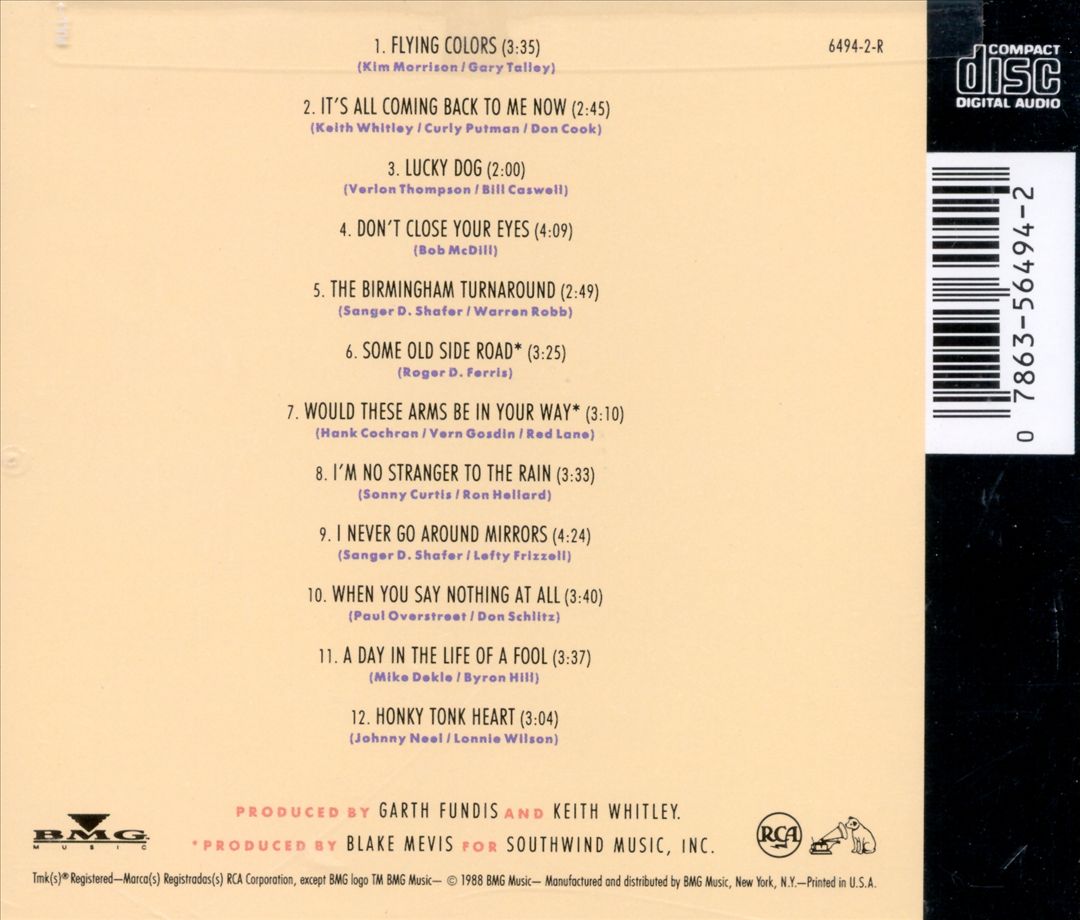 Don't Close Your Eyes cover art