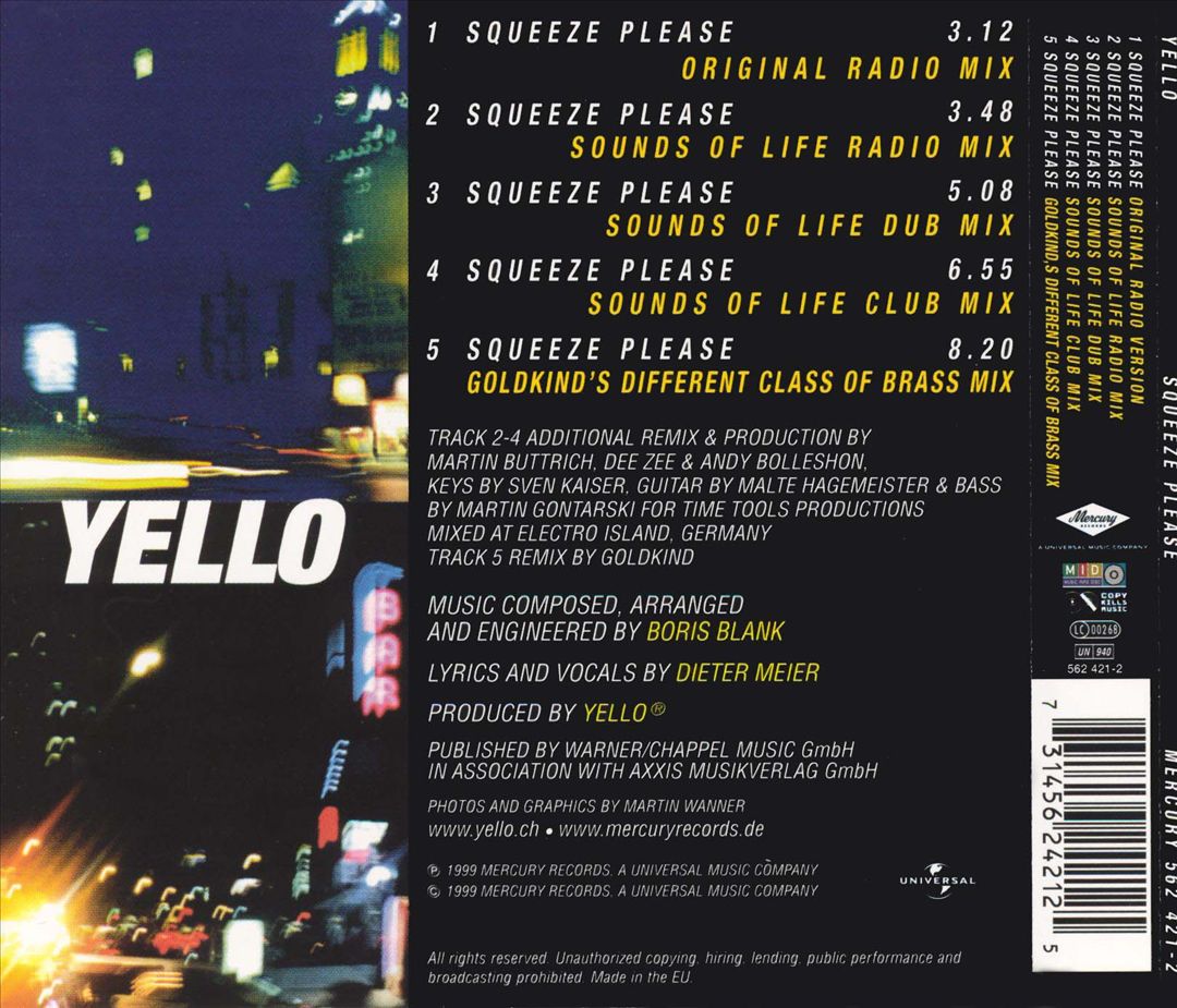 Squeeze Please cover art