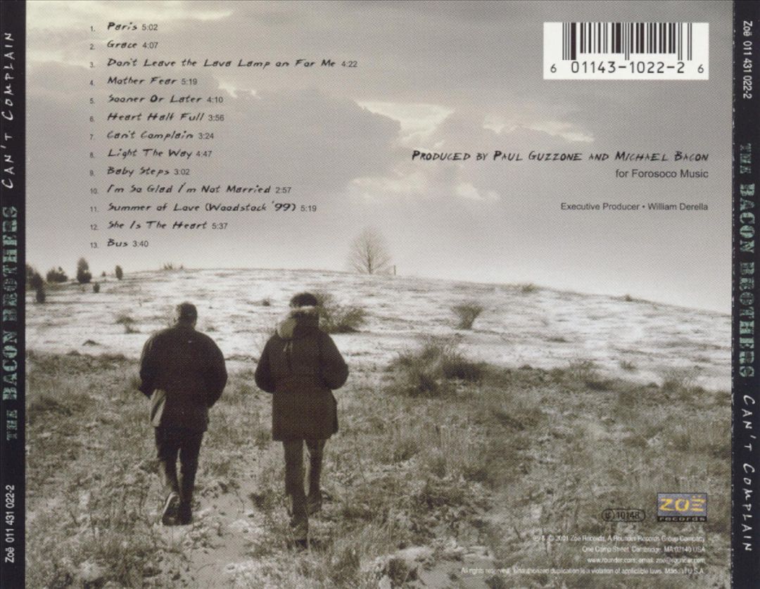 Can't Complain cover art