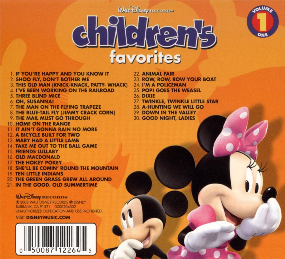 Children's Favorites, Vol. 1 cover art