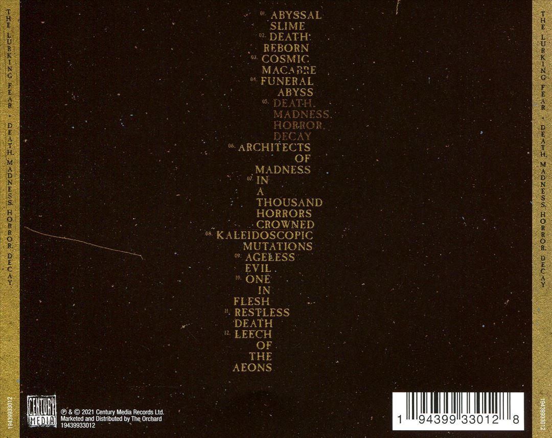 Death, Madness, Horror, Decay cover art