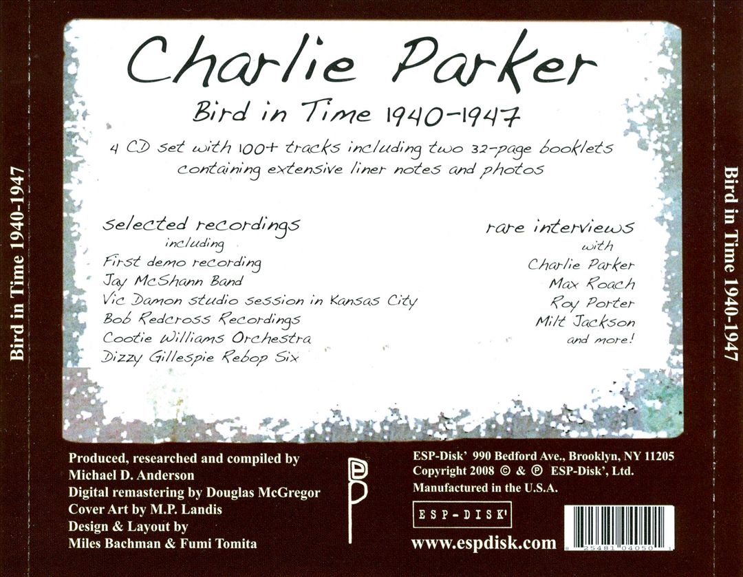 Bird in Time 1940-1947 cover art