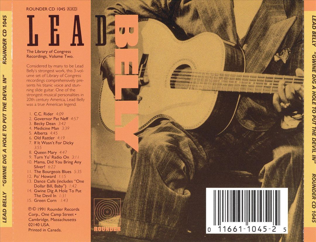 Gwine Dig a Hole to Put the Devil In: The Library of Congress Recordings, Vol. 2 cover art