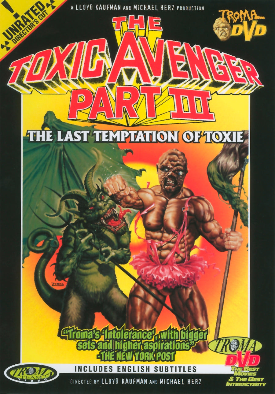 Toxic Avenger Part III: The Last Temptation Of Toxie cover art