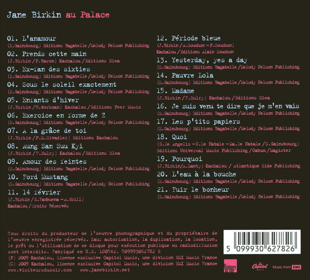 Au Palace cover art