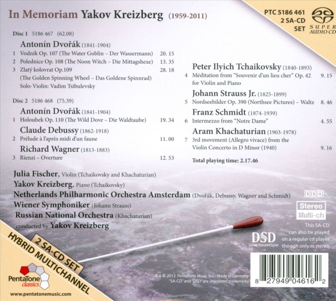 In Memoriam: Yakov Kreizberg, 1959-2011 cover art