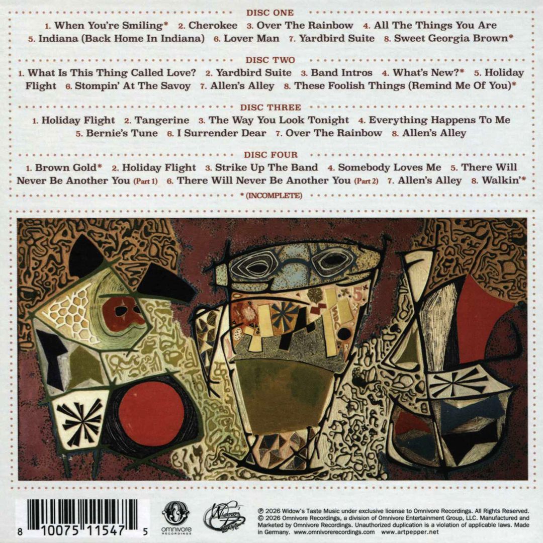 Everything Happens To Me: 1959 - Live At The Cellar cover art