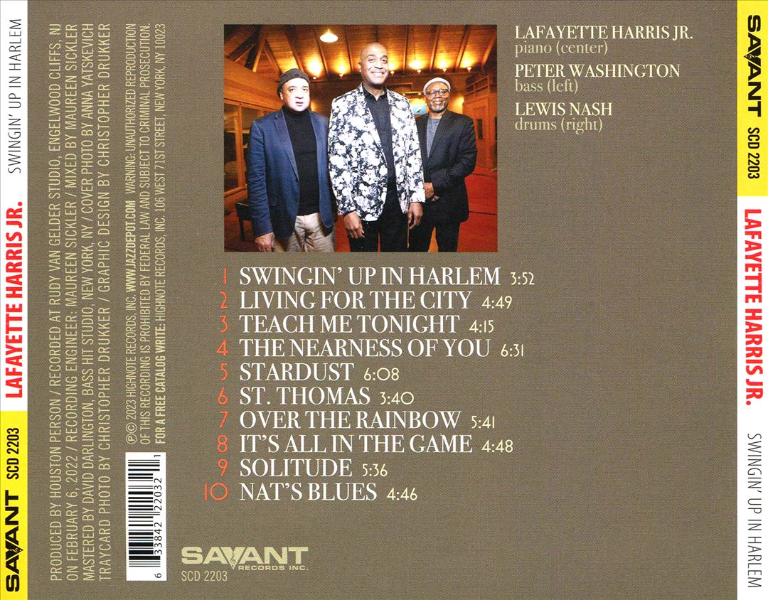 Swingin' Up in Harlem cover art