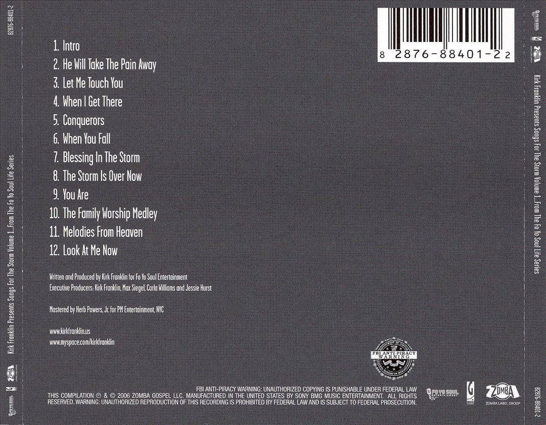 Songs for the Storm, Vol. 1 cover art