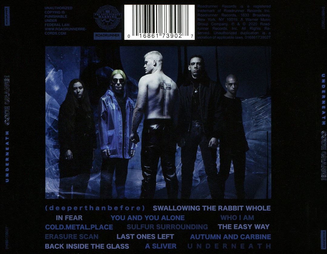 Underneath cover art