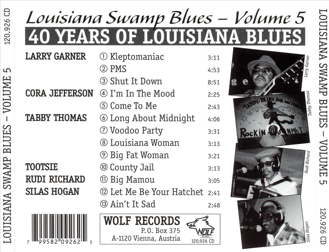 Louisiana Swamp Blues, Vol. 5 cover art