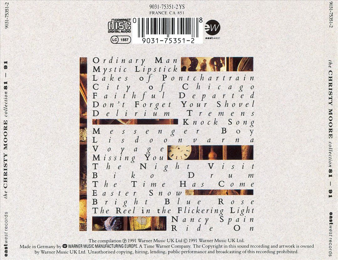 Christy Moore Collection cover art