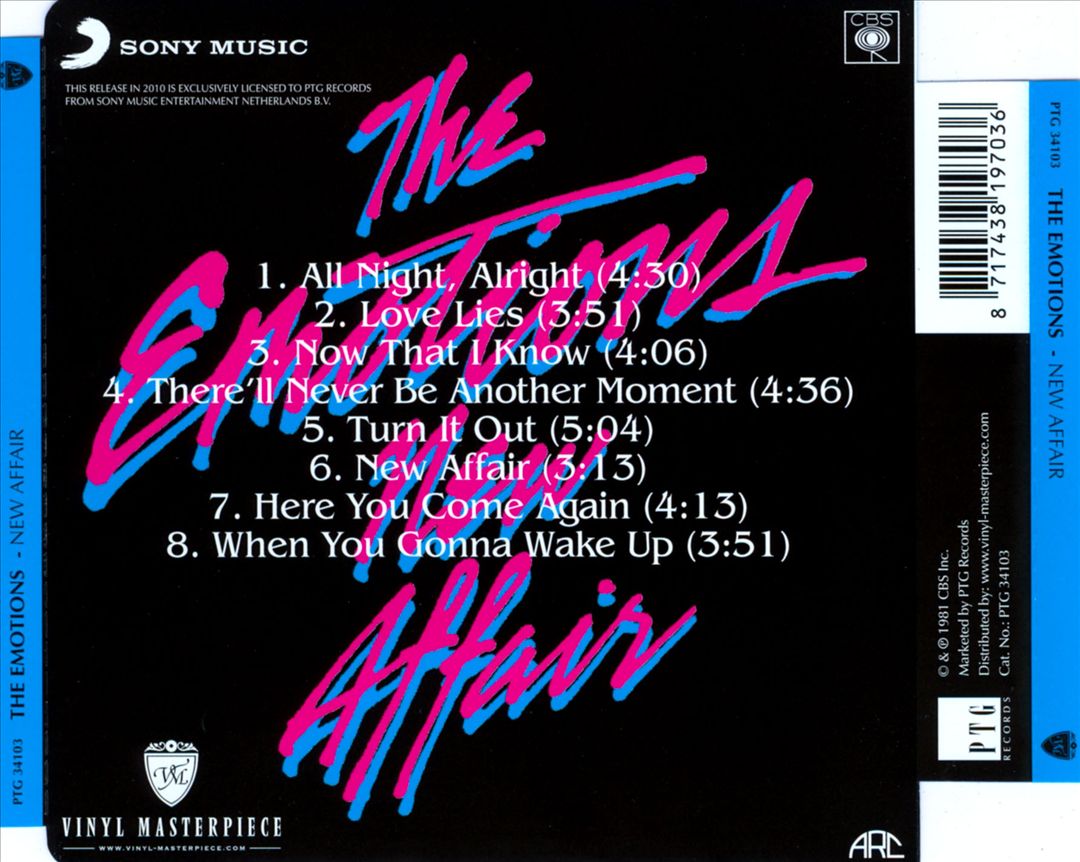 New Affair cover art
