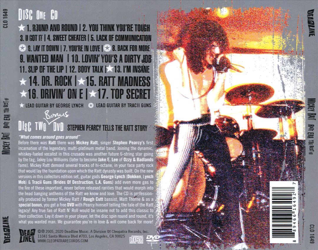 Ratt Era: The Best of Mickey Ratt cover art