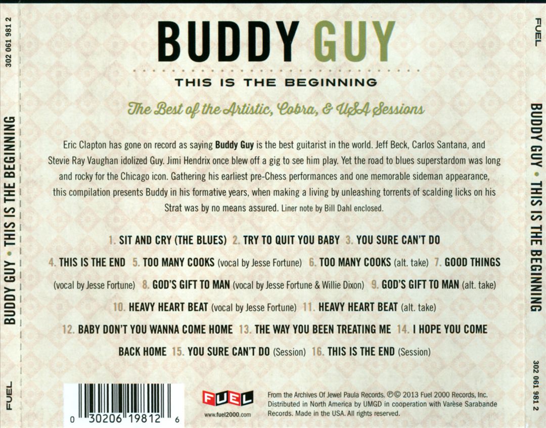 This Is the Beginning: The Artistic & USA Sessions 1958-1963 cover art