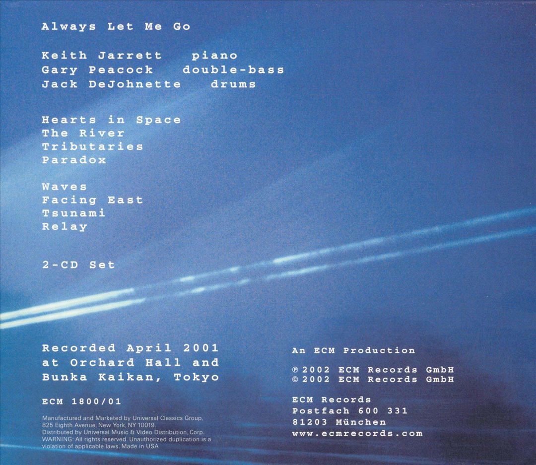 Always Let Me Go: Live in Tokyo cover art