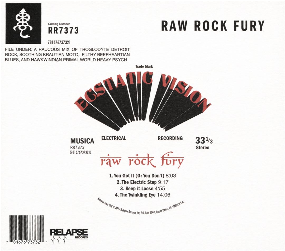 Raw Rock Fury cover art