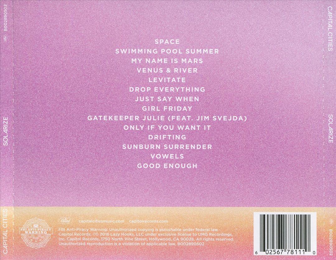 Solarize cover art